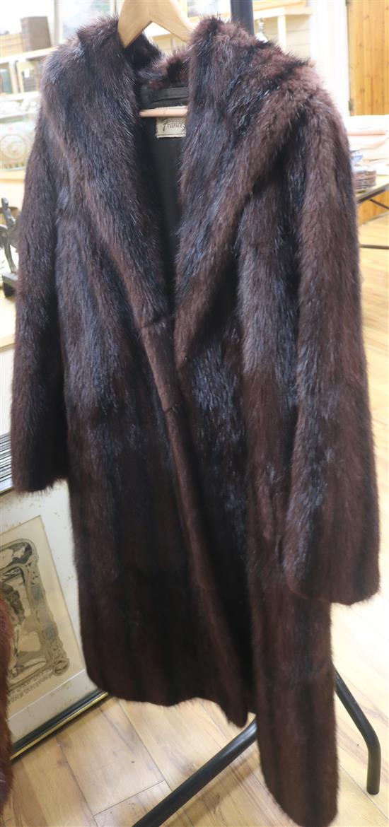 A musquash coat